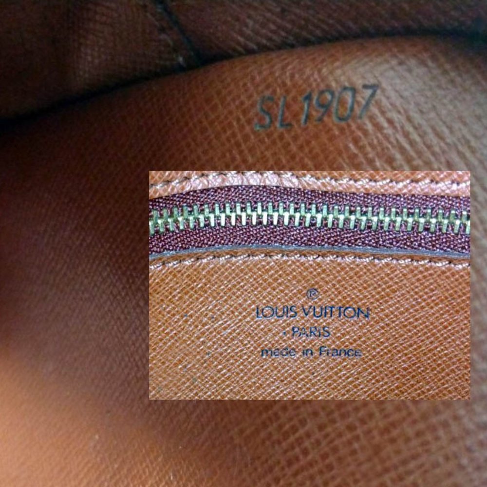 Louis Vuitton Brown Monogram Canvas Wristlet with Tan Accents - Picture 9 of 15